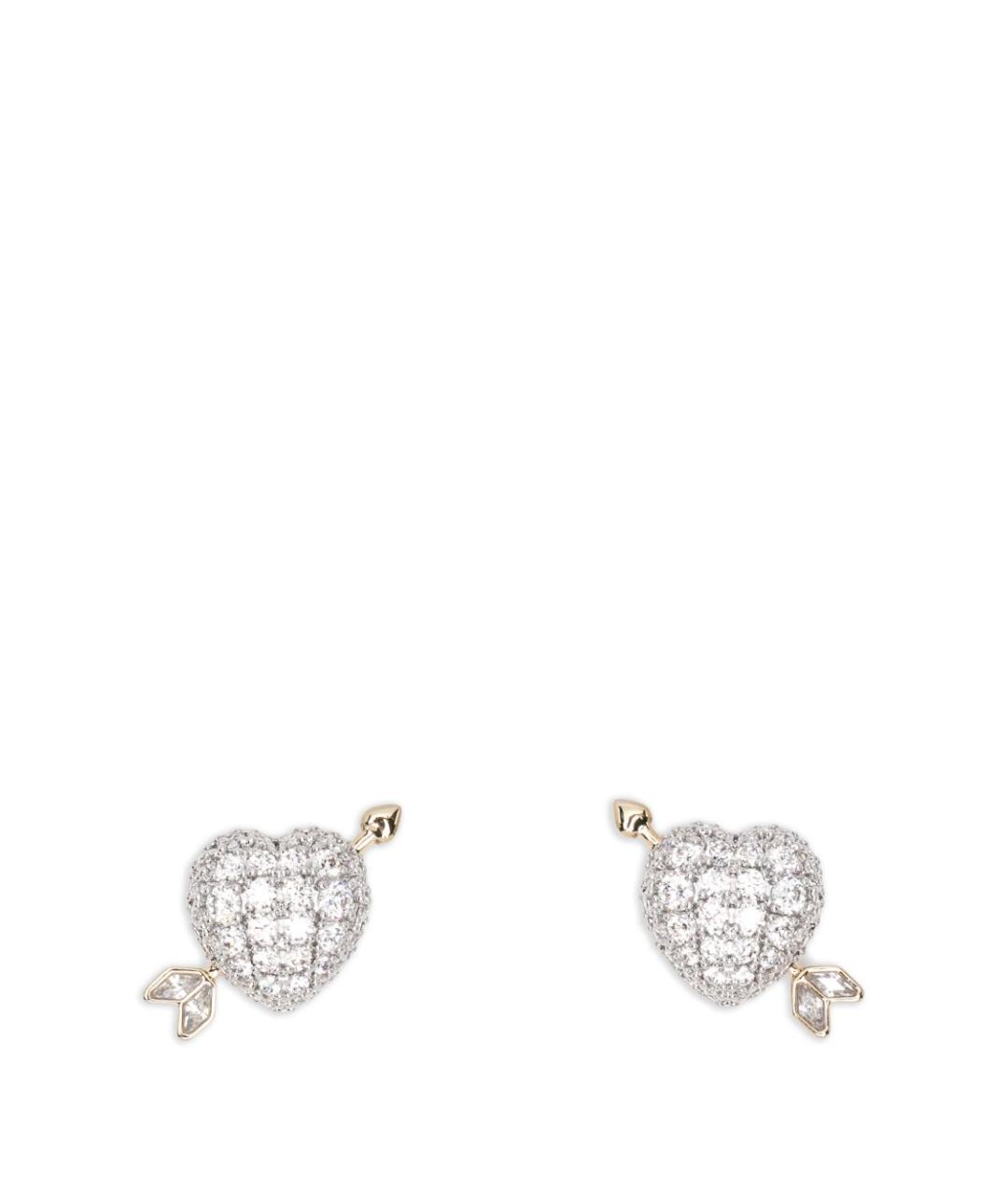 SWAROVSKI Белые серьги, фото 4