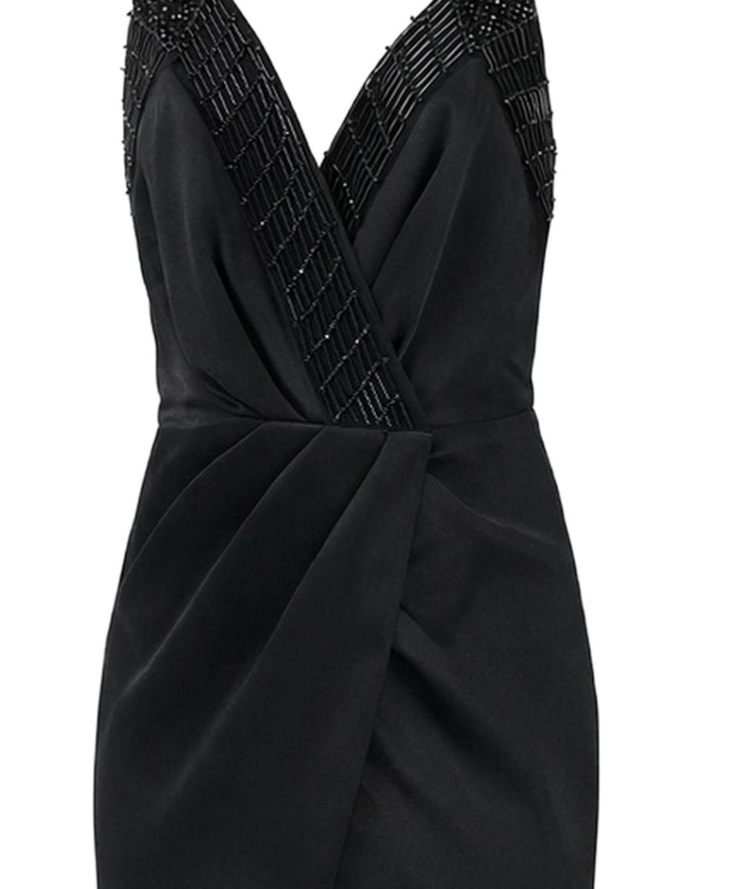 ELISABETTA FRANCHI Черное вечернее платье, фото 2