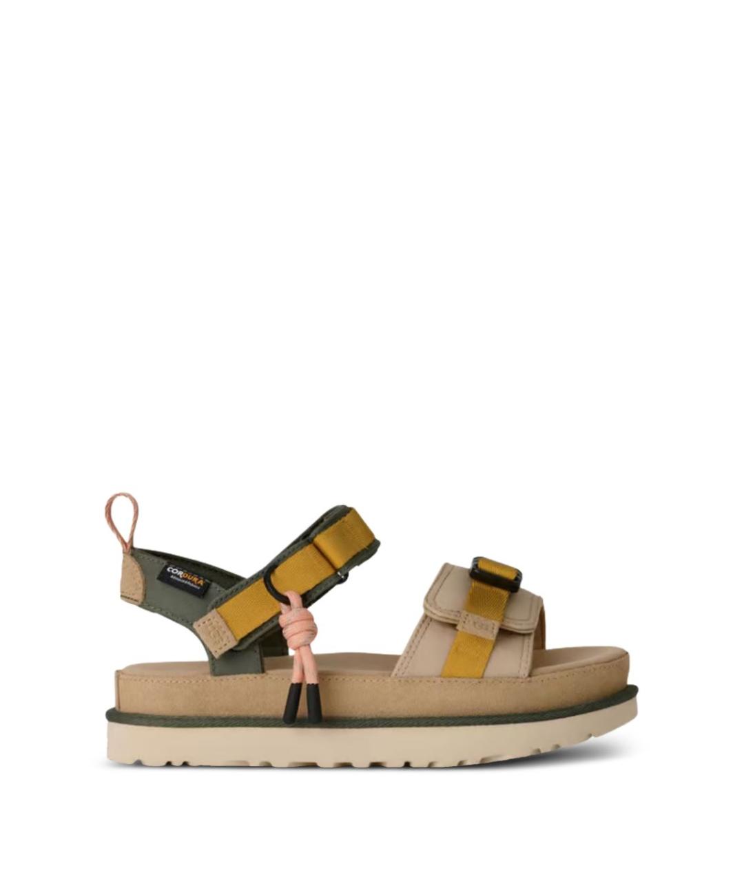 UGG AUSTRALIA Мульти текстильные босоножки, фото 1