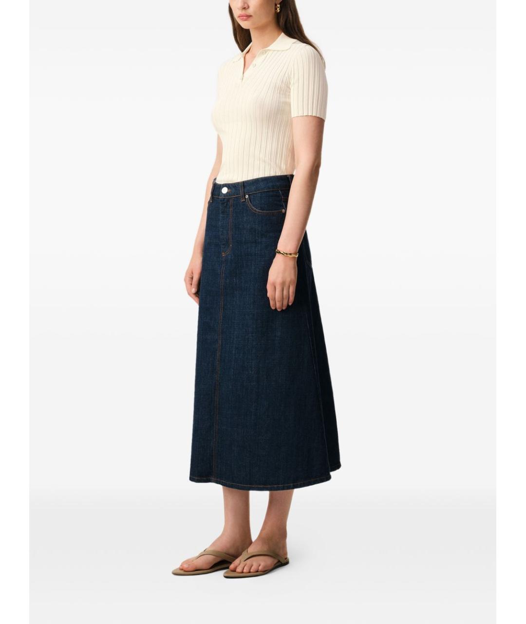 Ami Paris Белая вискозная футболка, фото 4