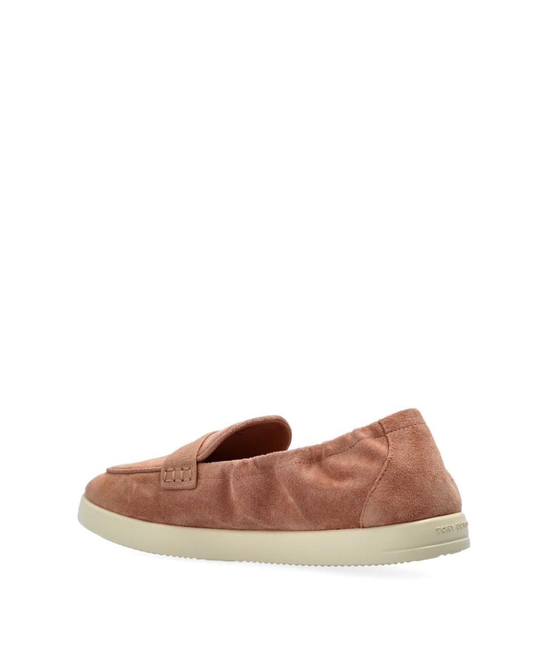 TORY BURCH Розовые замшевые лоферы, фото 2