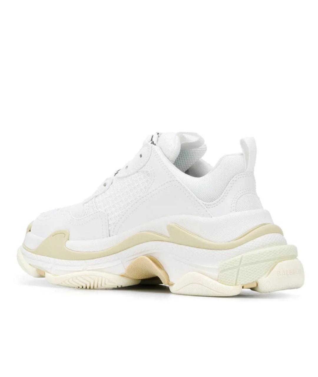 BALENCIAGA Белые кроссовки, фото 3
