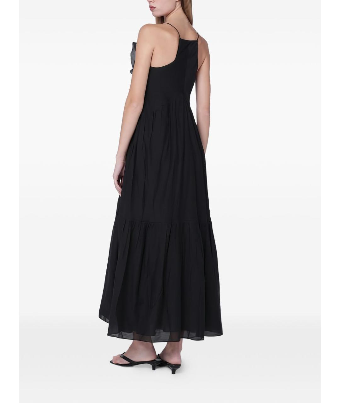 ISABEL MARANT Черное вискозное повседневное платье, фото 4