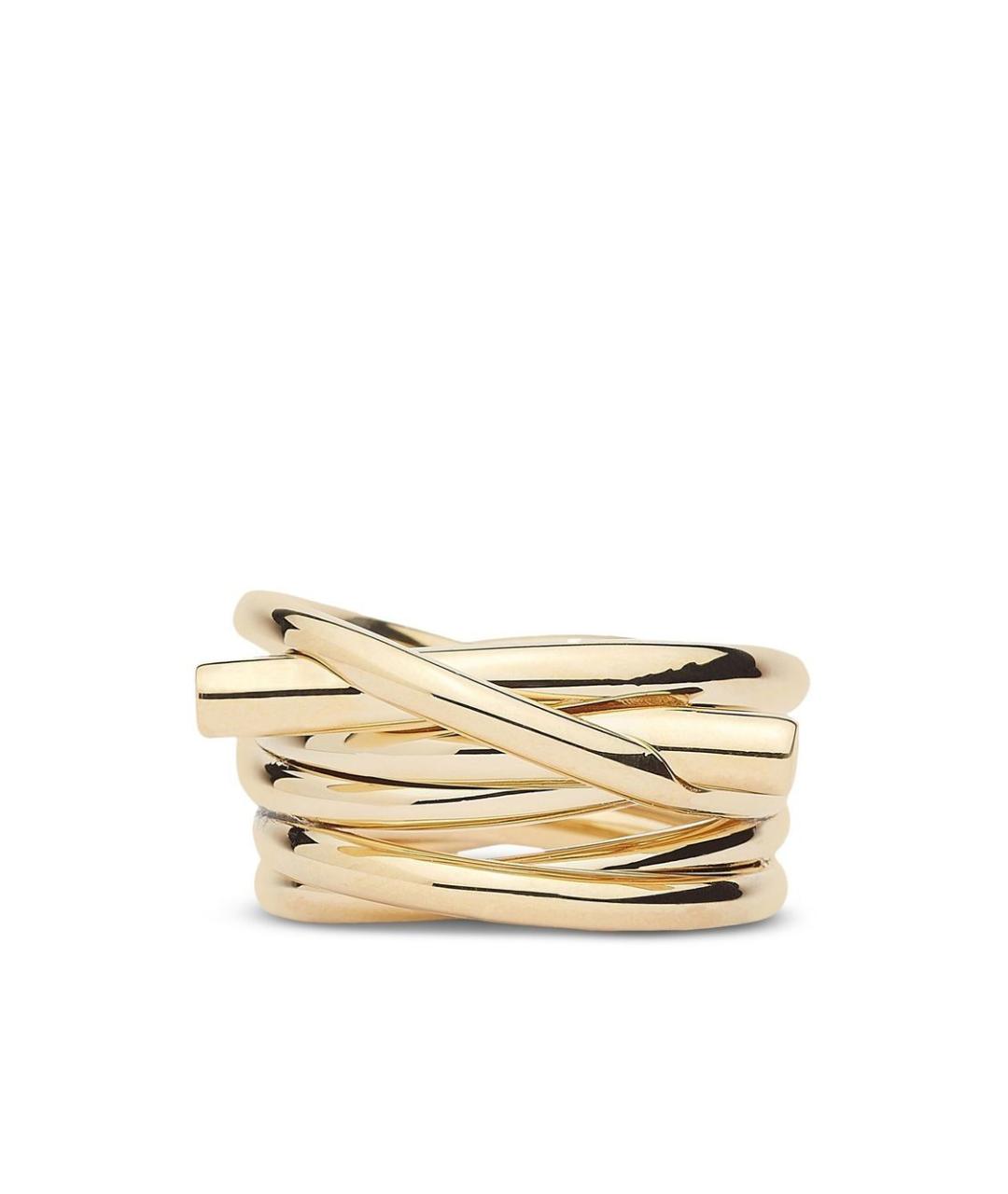 FERRAGAMO Золотое латунное кольцо, фото 1