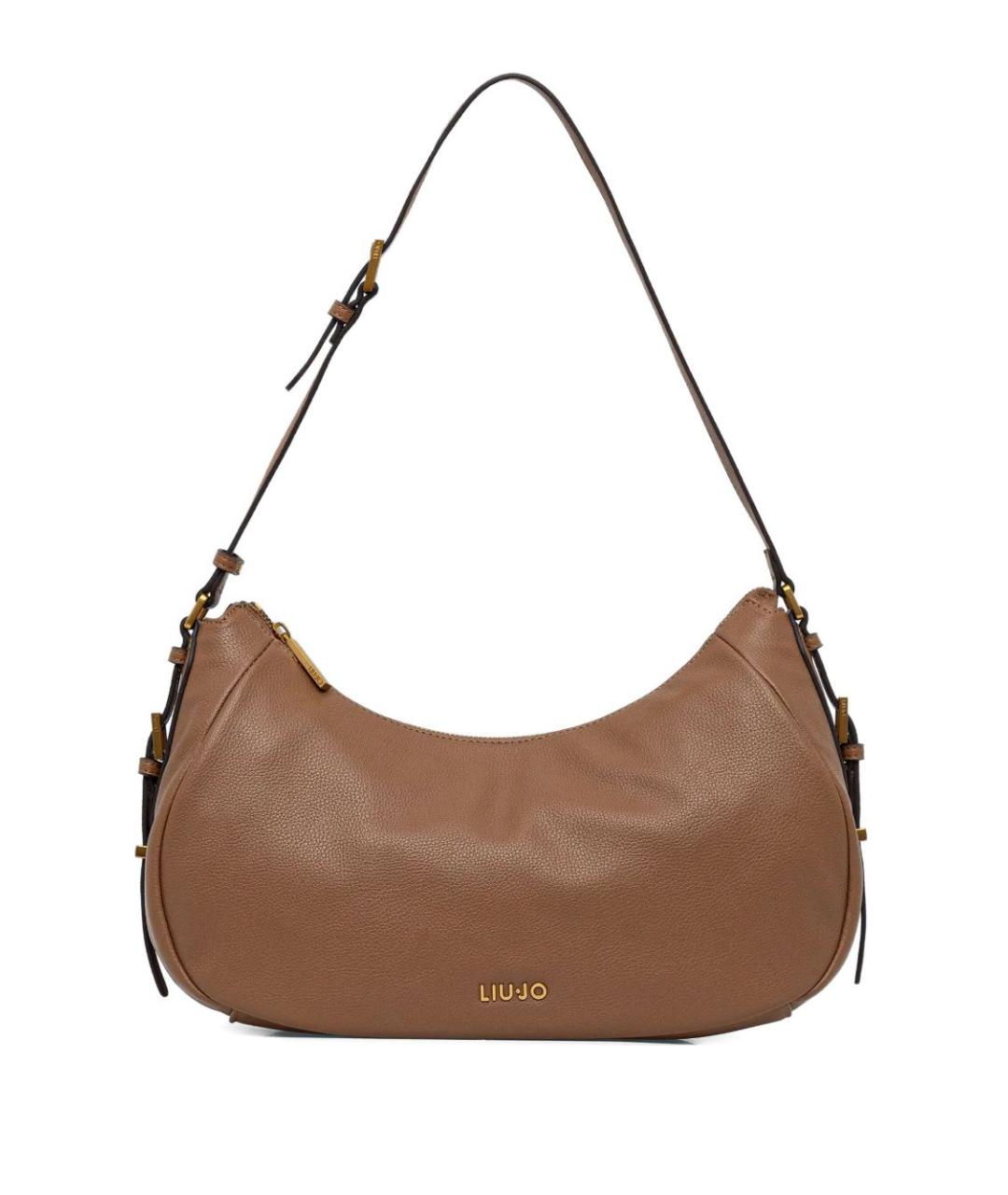 LIU JO Коричневая сумка через плечо из искусственной кожи, фото 1