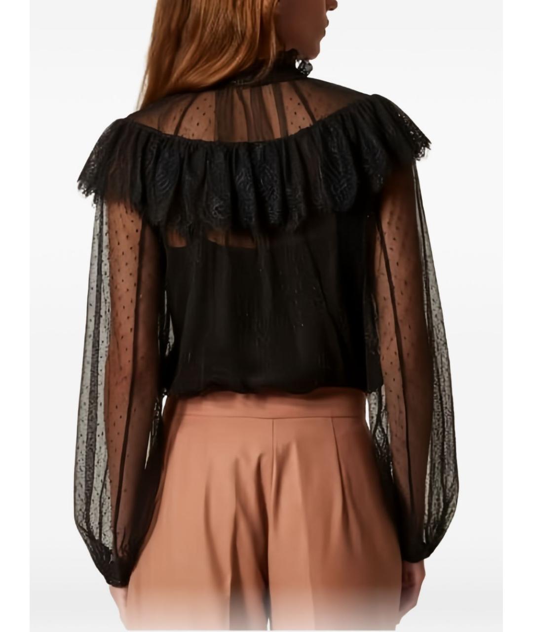 TWIN-SET Черная рубашка, фото 2
