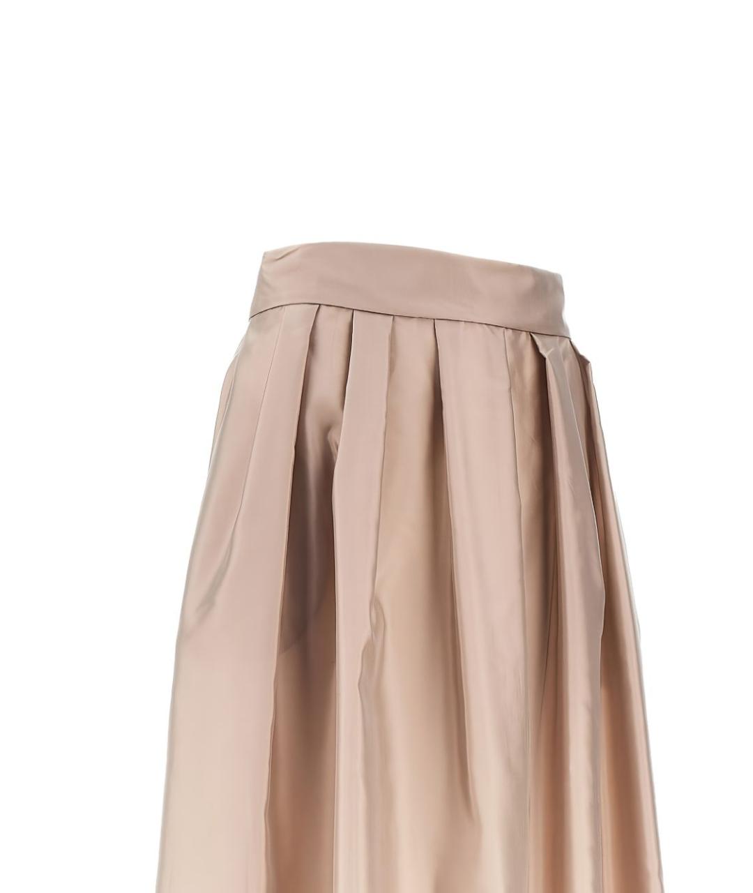 MAX MARA Бежевая юбка миди, фото 2