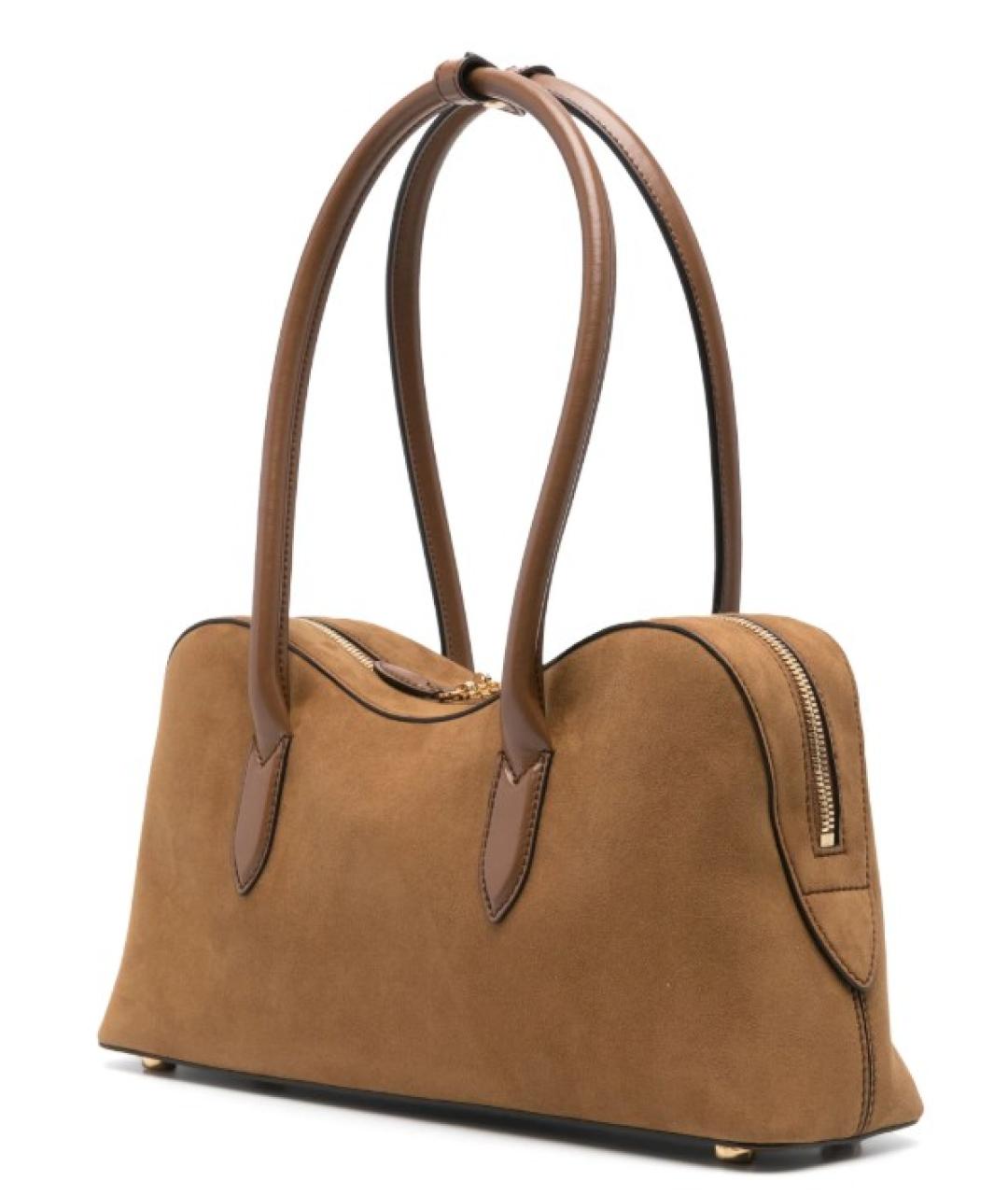 STELLA MCCARTNEY Коричневая синтетическая сумка через плечо, фото 3