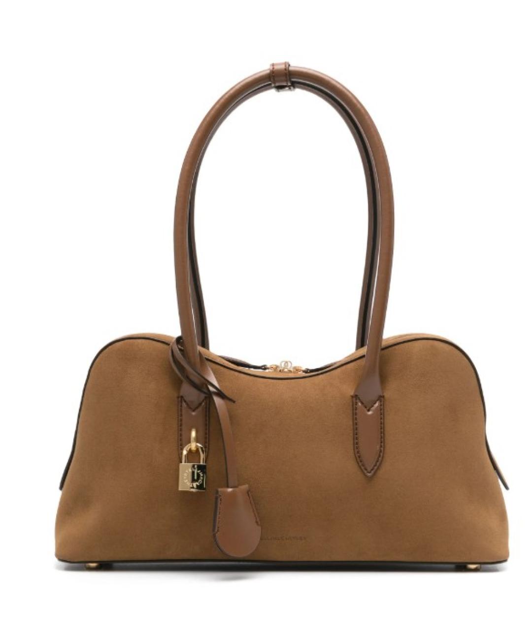 STELLA MCCARTNEY Коричневая синтетическая сумка через плечо, фото 1