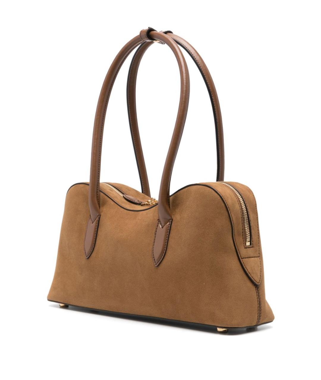 STELLA MCCARTNEY Коричневая синтетическая сумка через плечо, фото 6