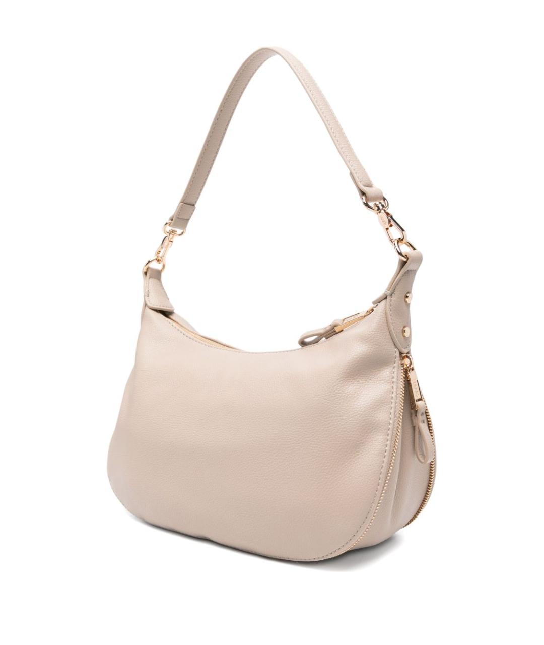 LIU JO Бежевая сумка через плечо из искусственной кожи, фото 3