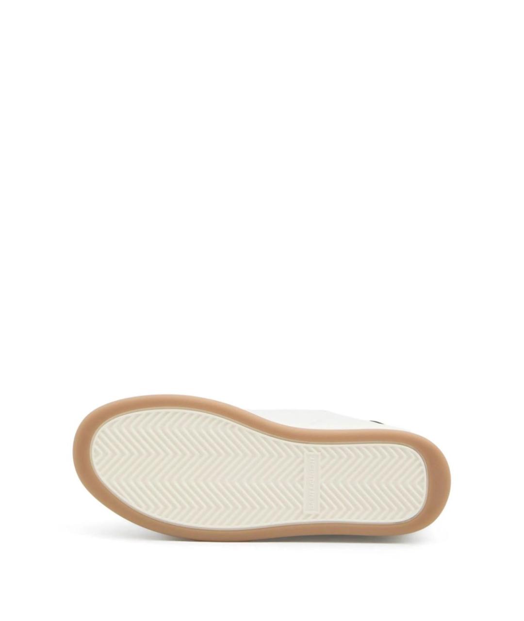 SAINT LAURENT Белые кожаные кеды, фото 5