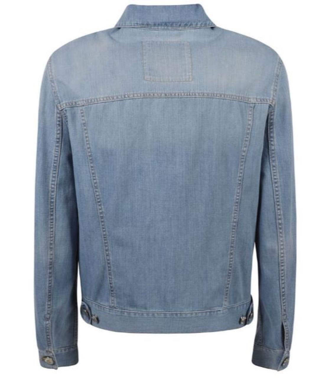 BRUNELLO CUCINELLI Голубая деним куртка, фото 2