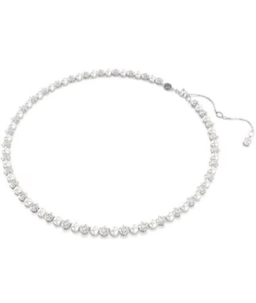 SWAROVSKI Серебряное металлическое колье, фото 2