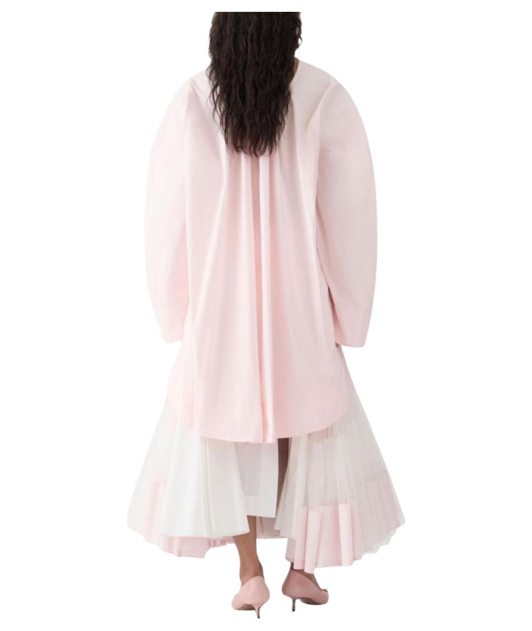 JACQUEMUS Розовое платье, фото 4