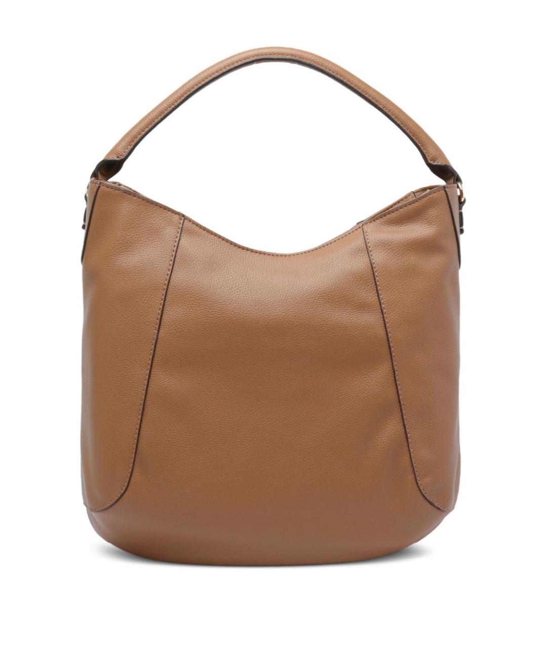 LIU JO Коричневая сумка через плечо из искусственной кожи, фото 3