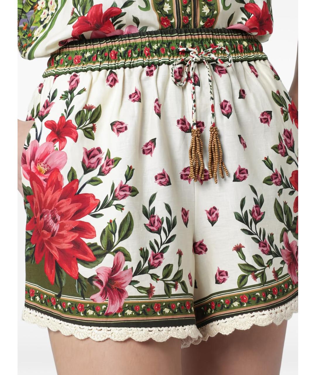 FARM RIO Мульти льняные шорты, фото 3