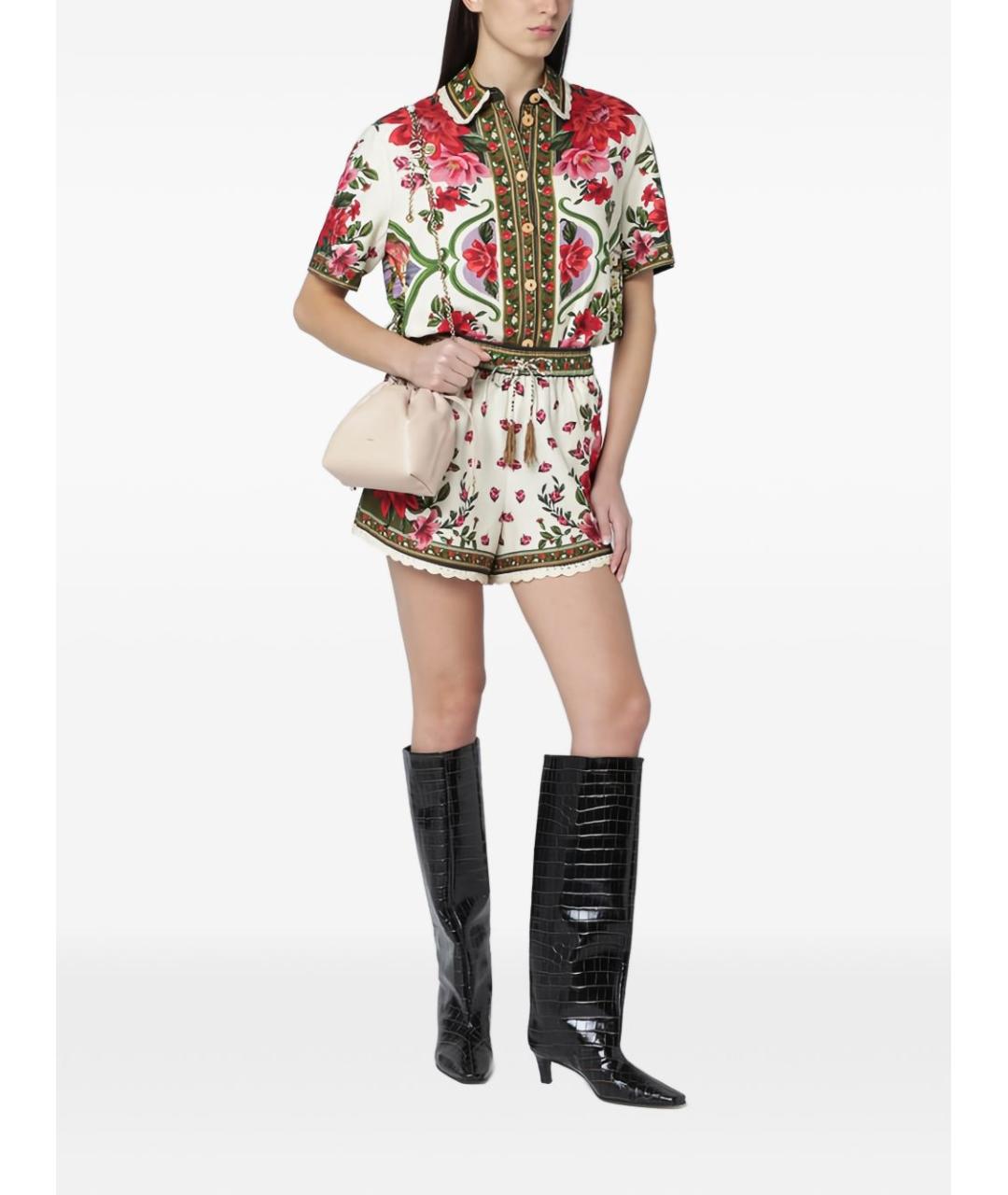 FARM RIO Мульти льняные шорты, фото 6