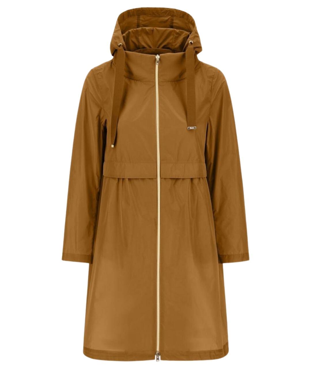 HERNO Бежевая полиэстеровая парка, фото 1