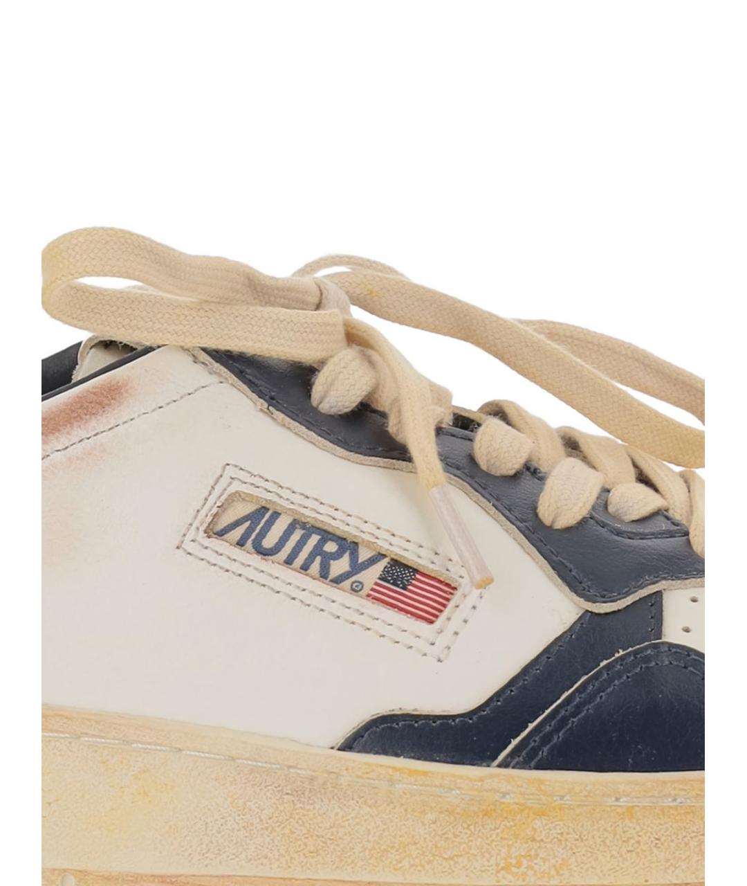 AUTRY Мульти кожаные низкие кроссовки / кеды, фото 3