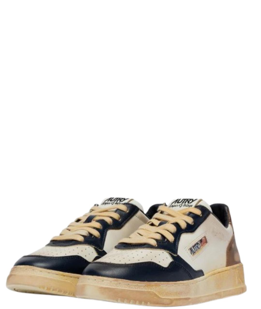 AUTRY Мульти кожаные низкие кроссовки / кеды, фото 2