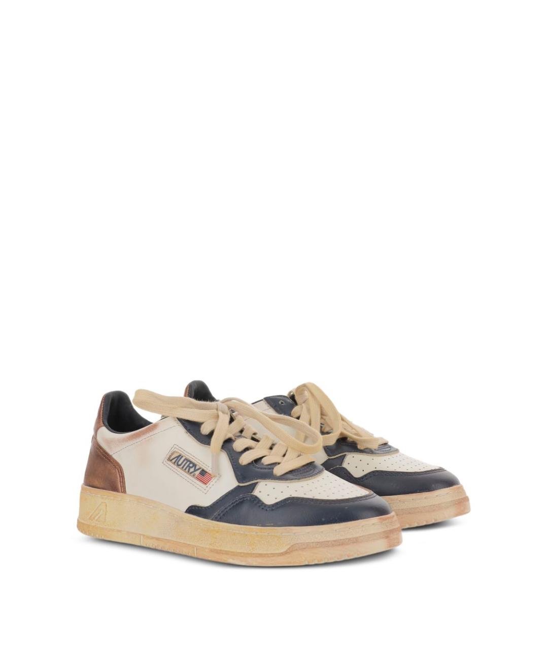 AUTRY Мульти кожаные низкие кроссовки / кеды, фото 5