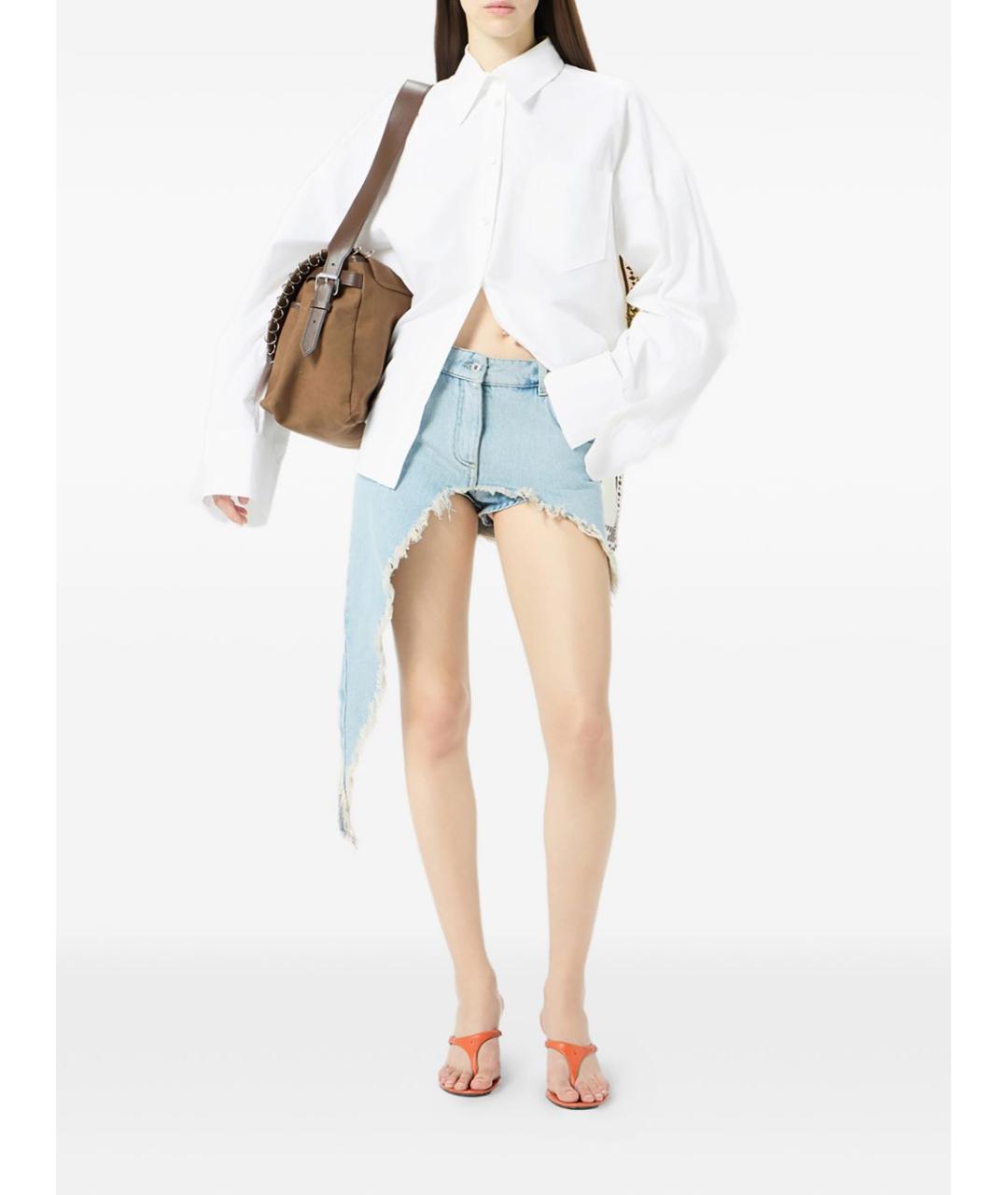 BLUMARINE Белая рубашка, фото 4