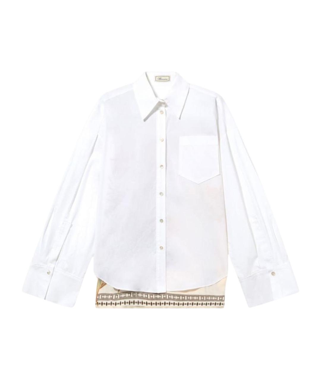 BLUMARINE Белая рубашка, фото 1