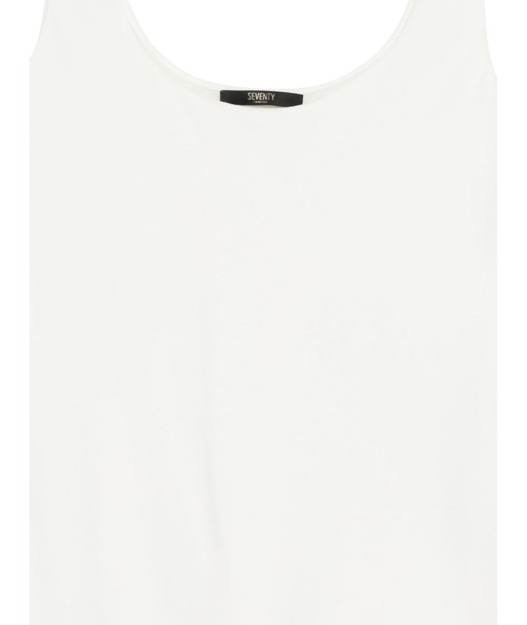 SEVENTY Белая майка, фото 2