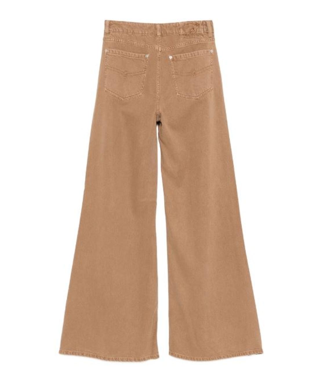 BLUMARINE Хлопковые прямые брюки, фото 2