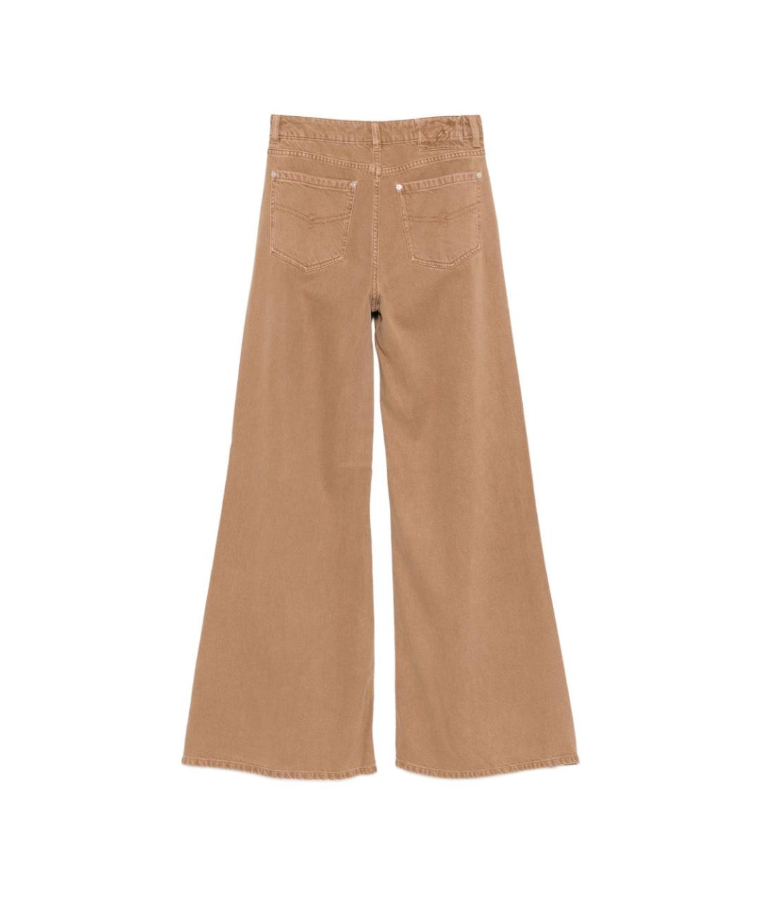 BLUMARINE Хлопковые прямые брюки, фото 4