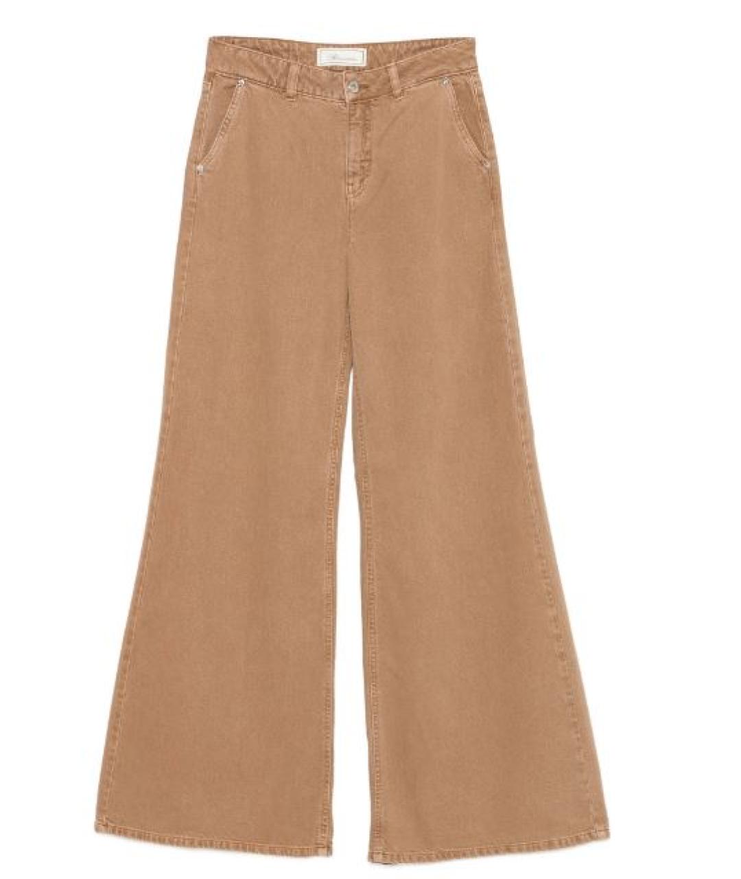 BLUMARINE Хлопковые прямые брюки, фото 1