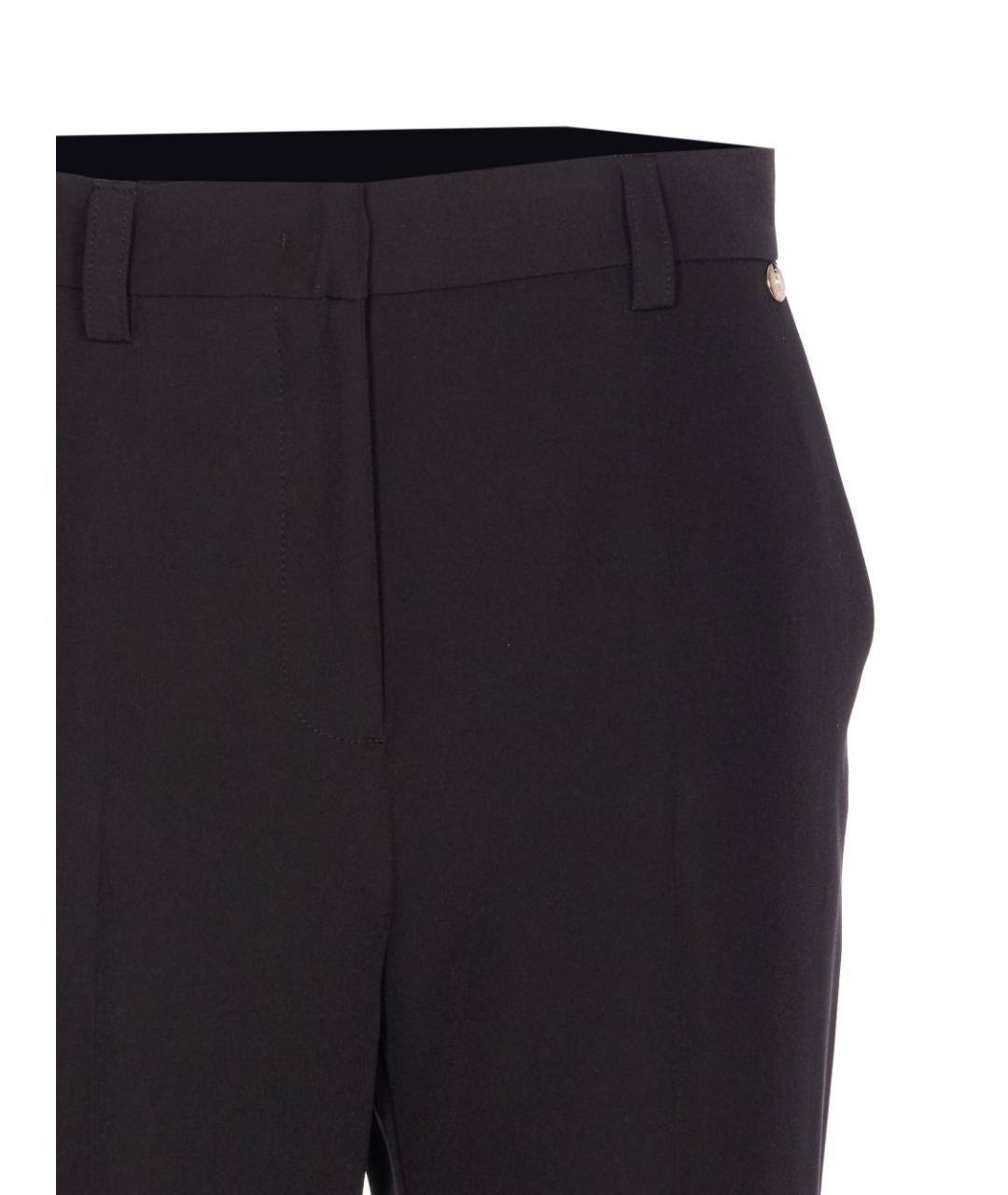 LIU JO Черные прямые брюки, фото 4