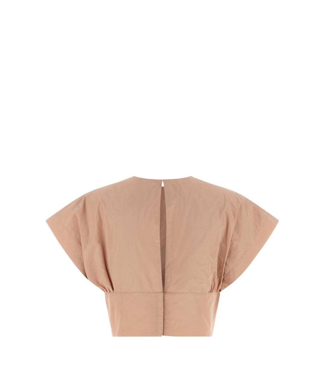 PINKO Бежевая полиэстеровая блузы, фото 4