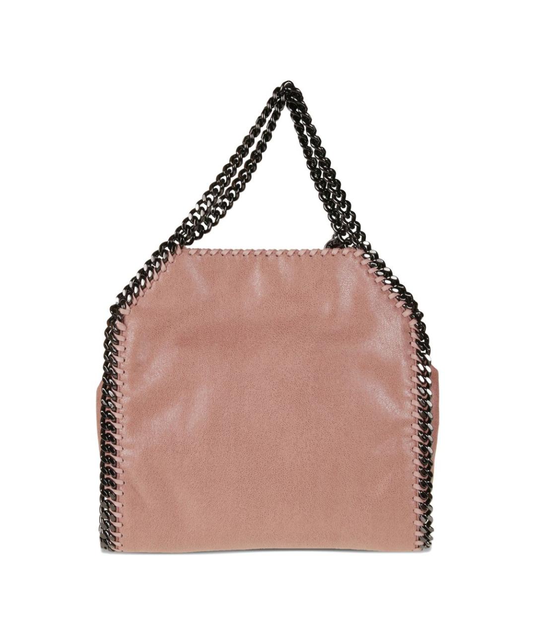 STELLA MCCARTNEY Розовая сумка тоут из искусственной кожи, фото 3