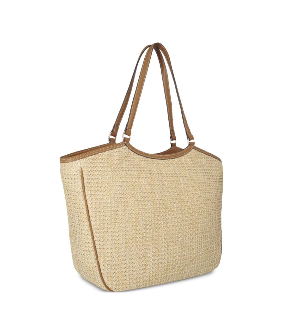 LIU JO Бежевая сумка тоут, фото 4