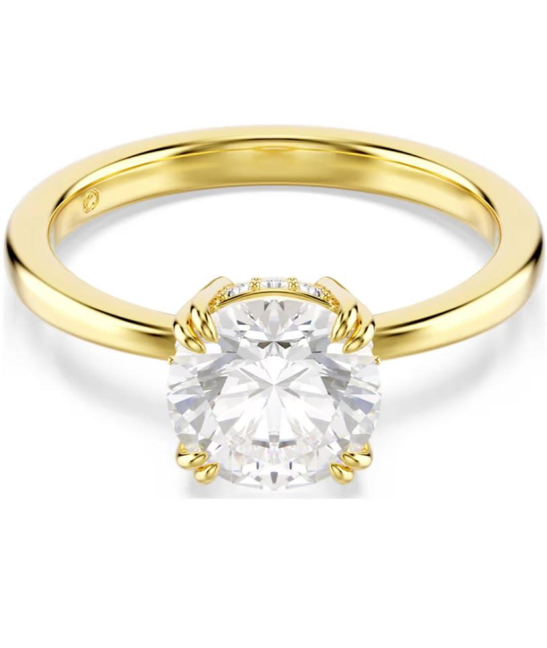 SWAROVSKI Золотое металлическое кольцо, фото 1