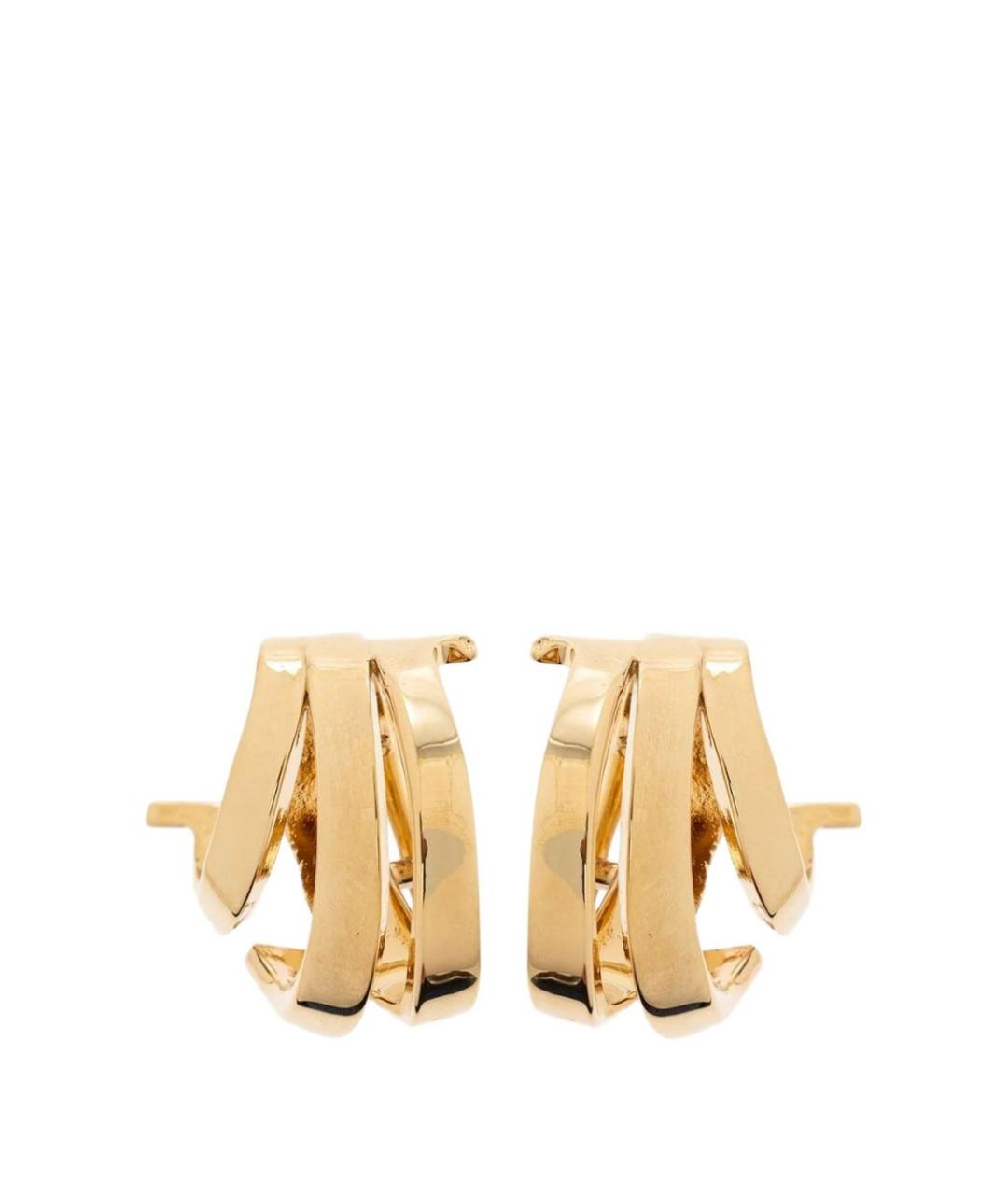 FERRAGAMO Золотые металлические серьги, фото 1