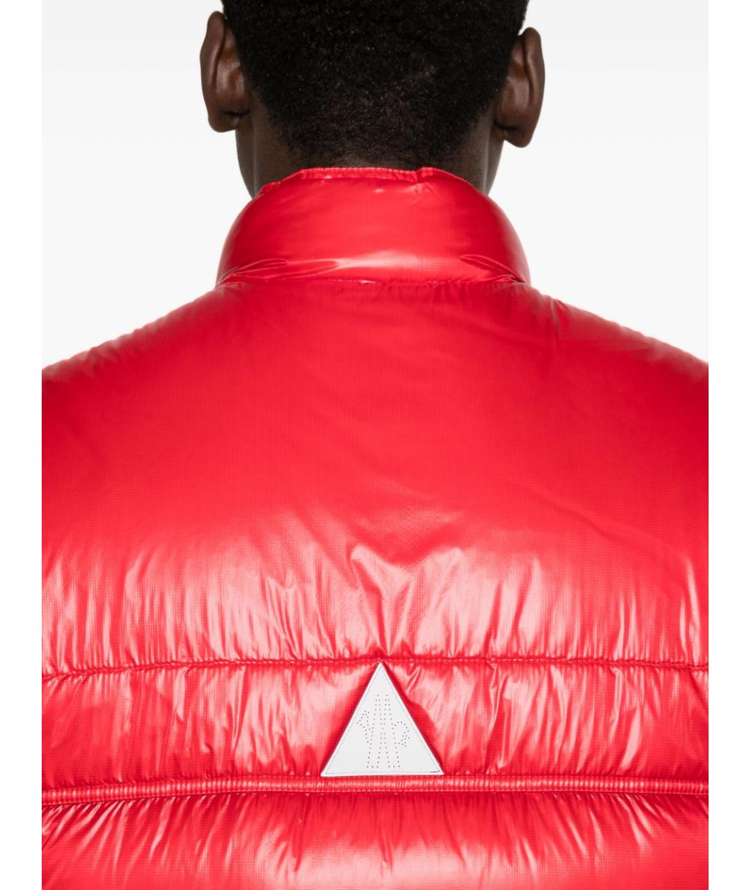 MONCLER GRENOBLE Красный полиамидовый жилет, фото 3