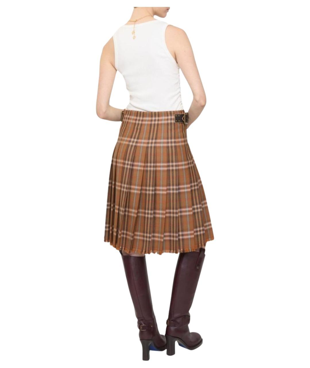 BURBERRY Юбка миди, фото 3