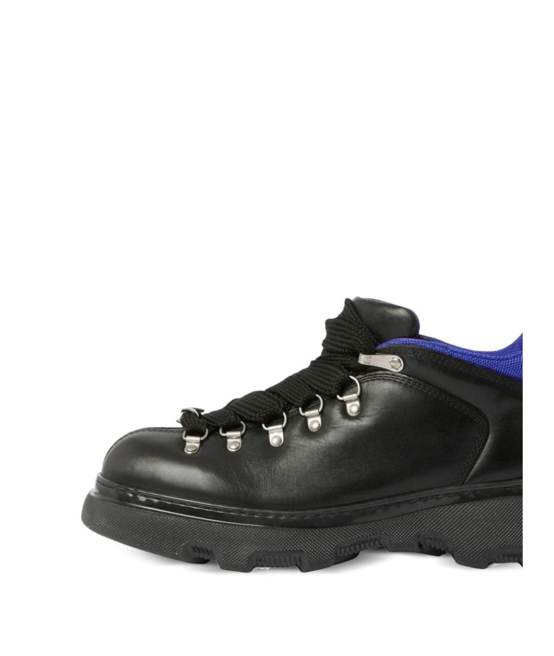 BURBERRY Черные низкие ботинки, фото 2