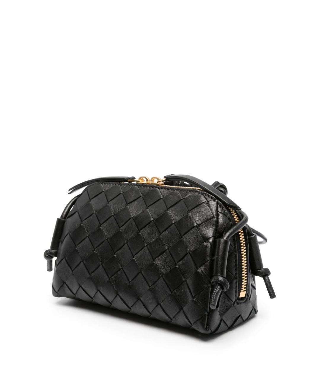 BOTTEGA VENETA Черная сумка с короткими ручками, фото 3