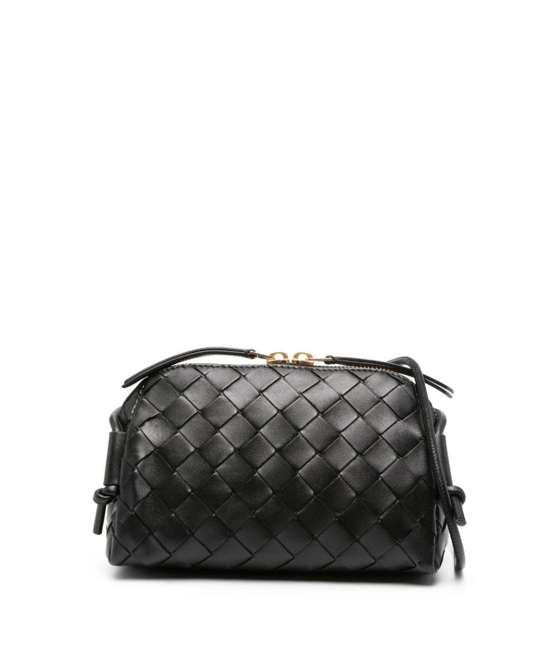 BOTTEGA VENETA Черная сумка с короткими ручками, фото 1