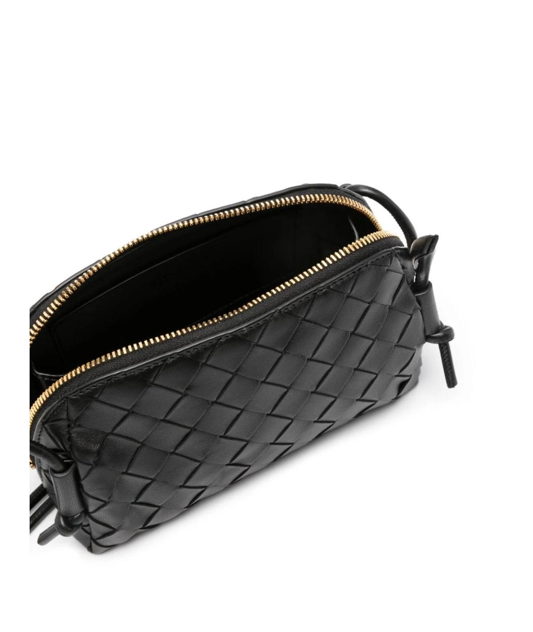 BOTTEGA VENETA Черная сумка с короткими ручками, фото 2