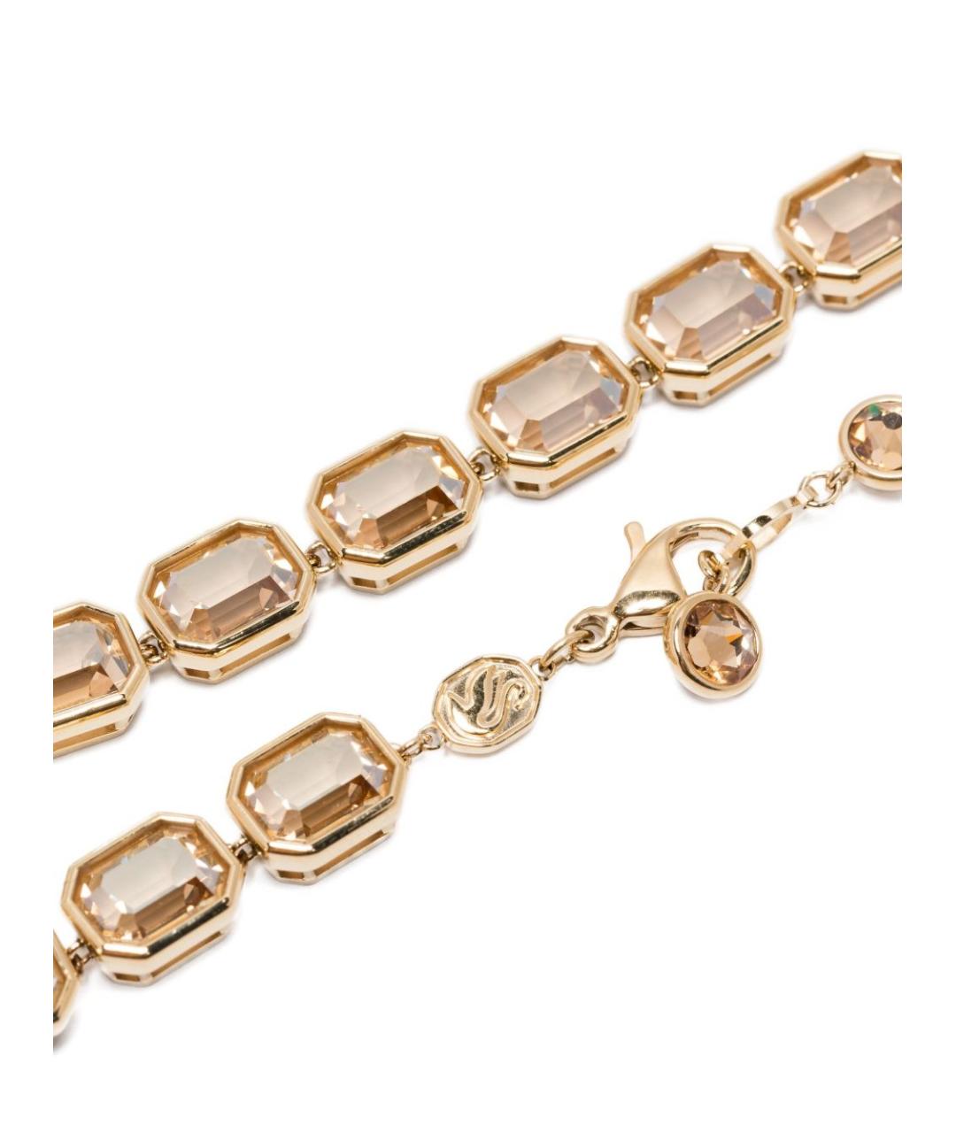 SWAROVSKI Золотой металлический браслет, фото 3