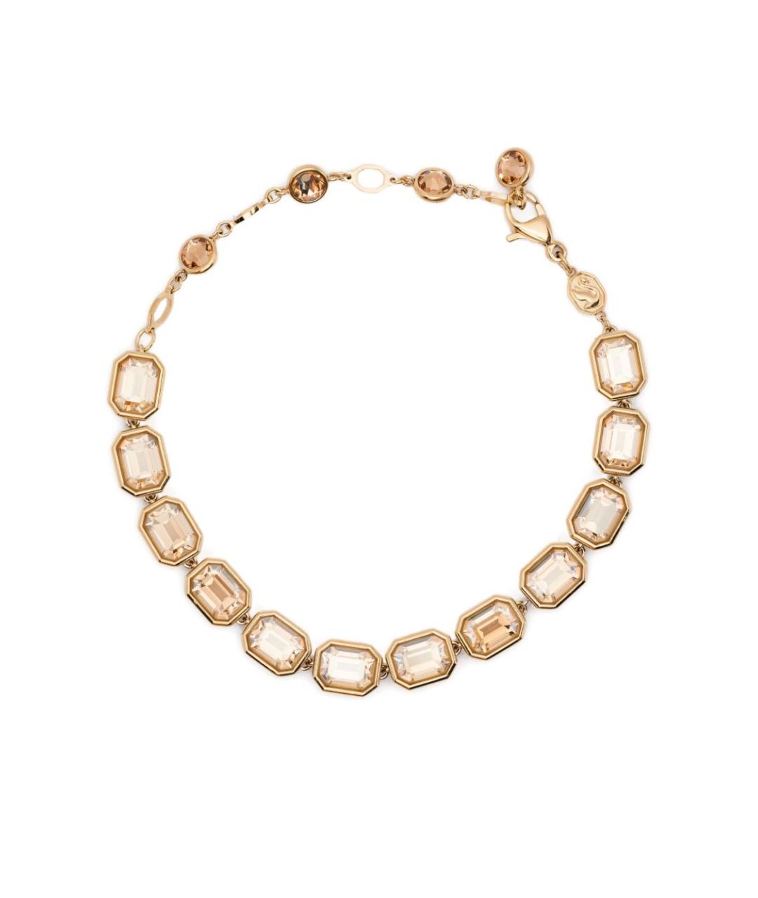 SWAROVSKI Золотой металлический браслет, фото 5