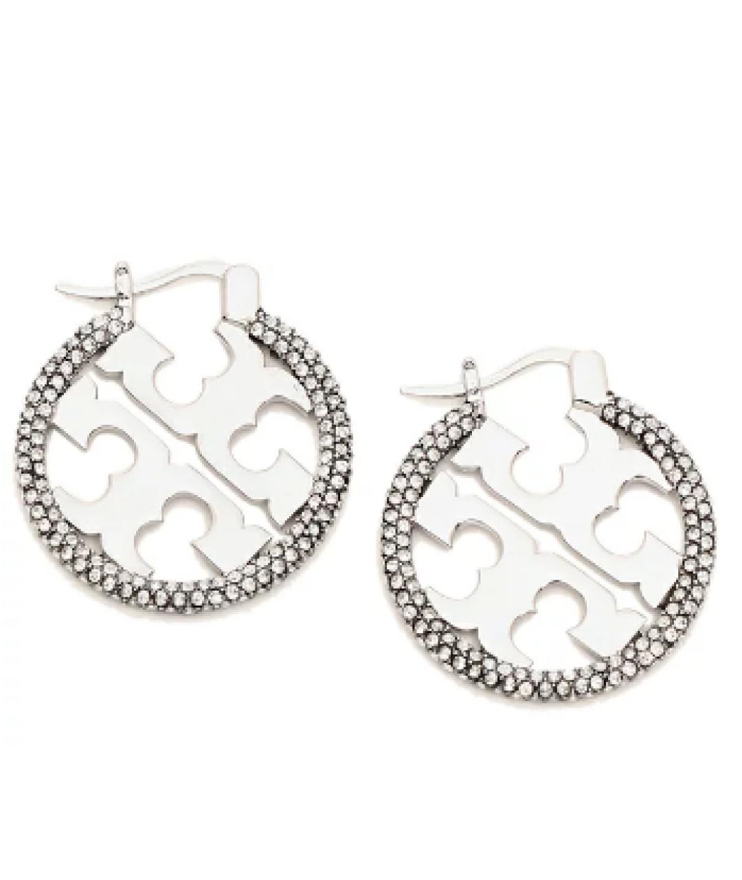 TORY BURCH Серебряные металлические серьги, фото 5