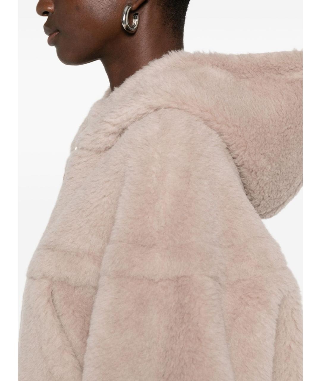 MAX MARA Бежевая шерстяная куртка, фото 4