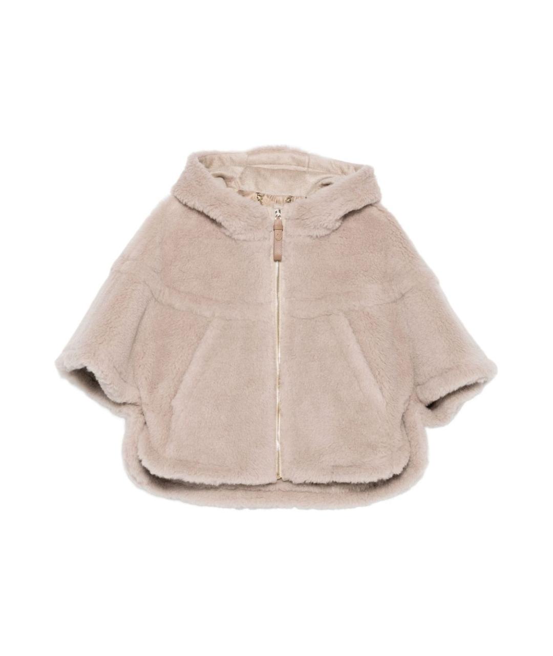 MAX MARA Бежевая шерстяная куртка, фото 1