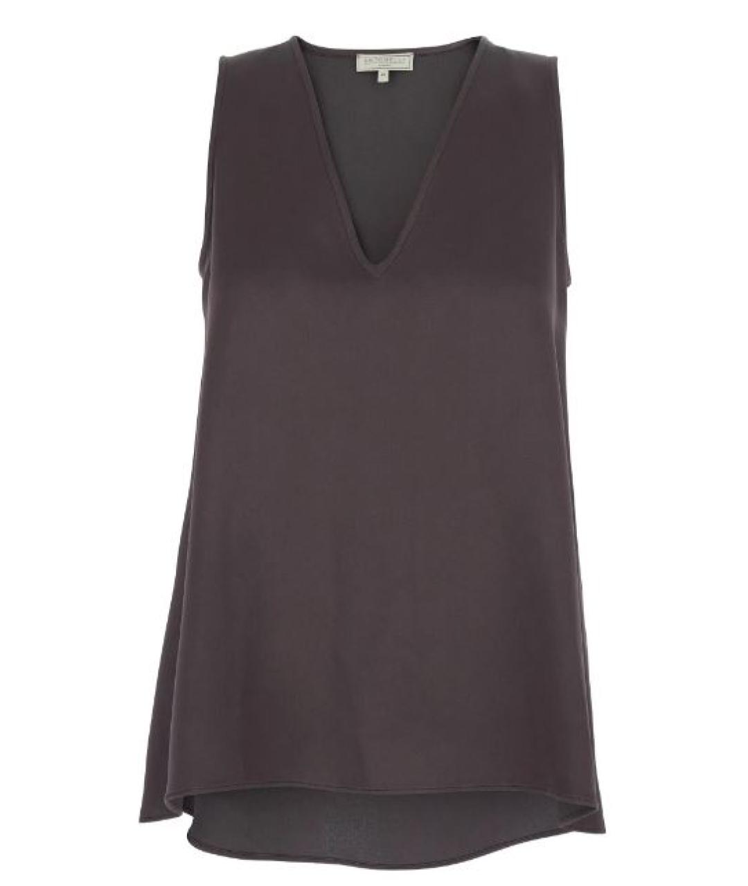 ANTONELLI FIRENZE Коралловая вискозная блузы, фото 1